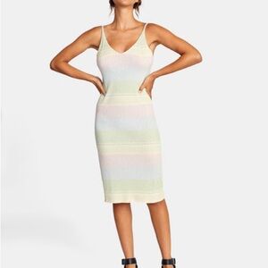 RVCA wildfire midi dress- M